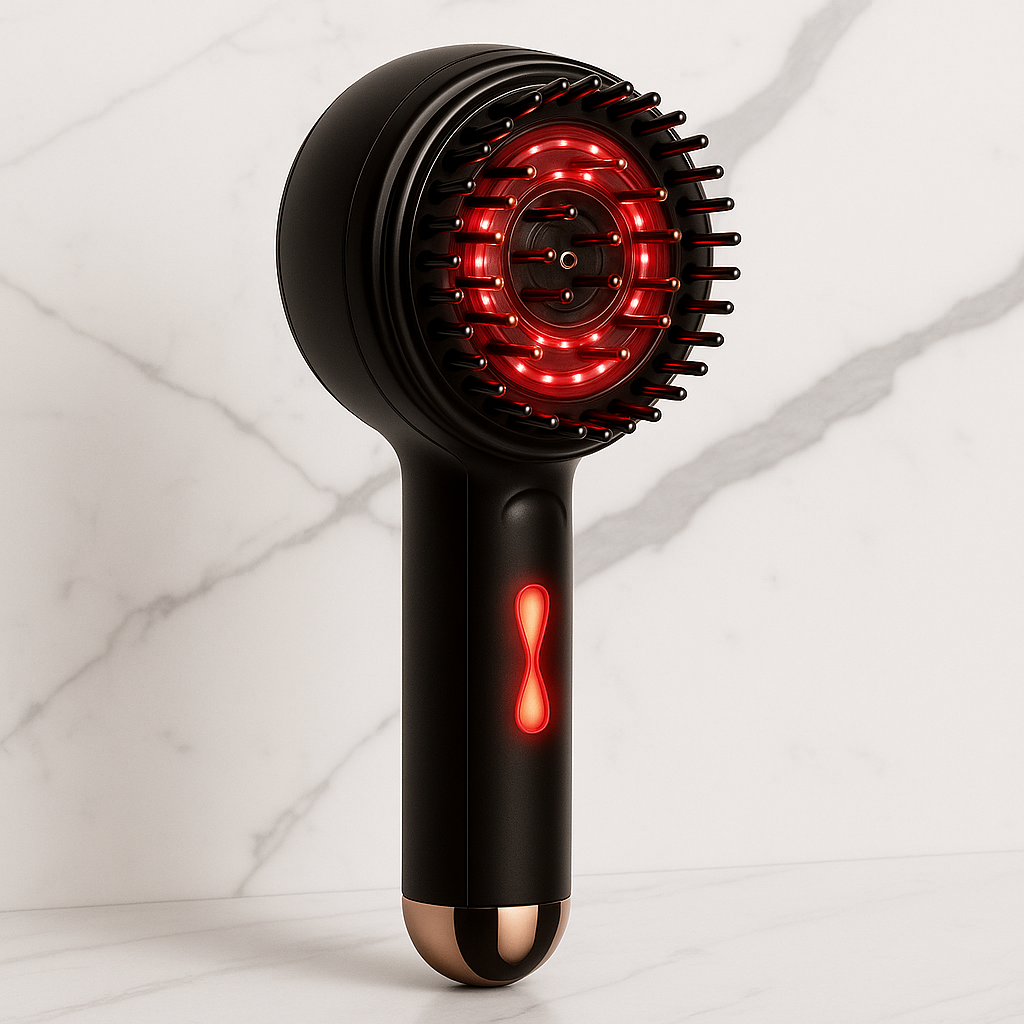 Masažna četka Rootique sa aplikatorom ulja za zdraviju i gušću kosu